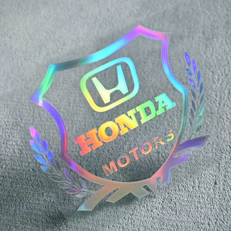 10*9cm For Honda Reflective Car Stickers Rainforest Car Body Window Sticker