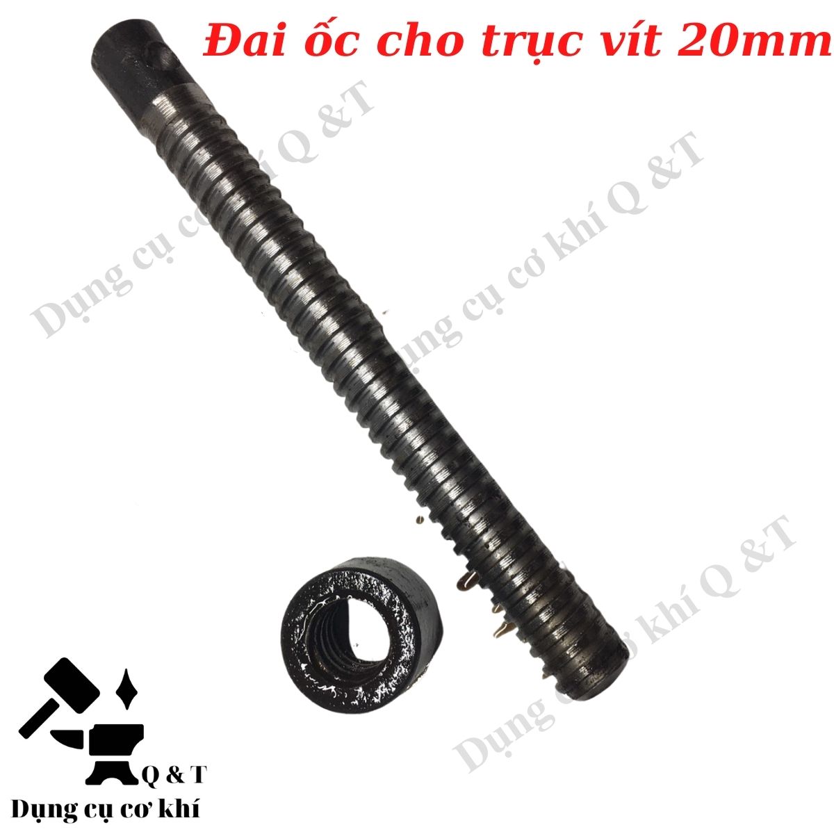 Đai ốc vít me cho trục 19mm và 25mm (1 chiếc )