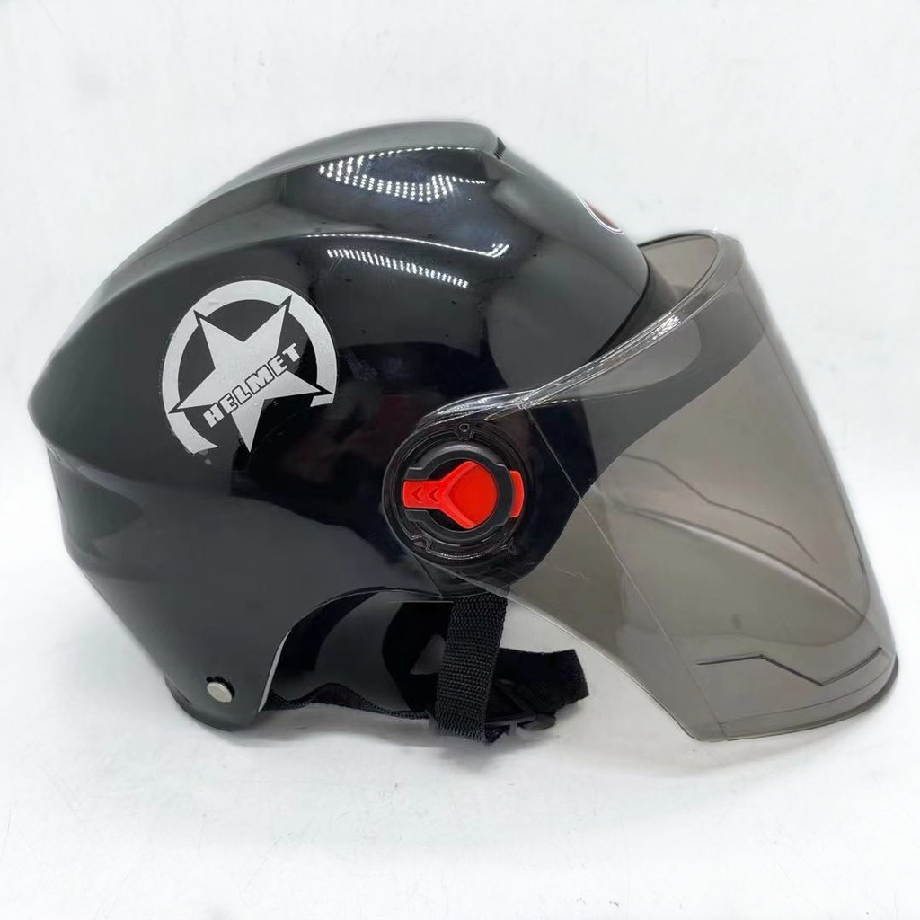 Hot Halo Motor Nutshell Helmet Open Face With Visor Dc2226 Lazada Ph Hot Halo Motor Nutshell Helmet Open Face With Visor Dc2226 Lazada Ph
