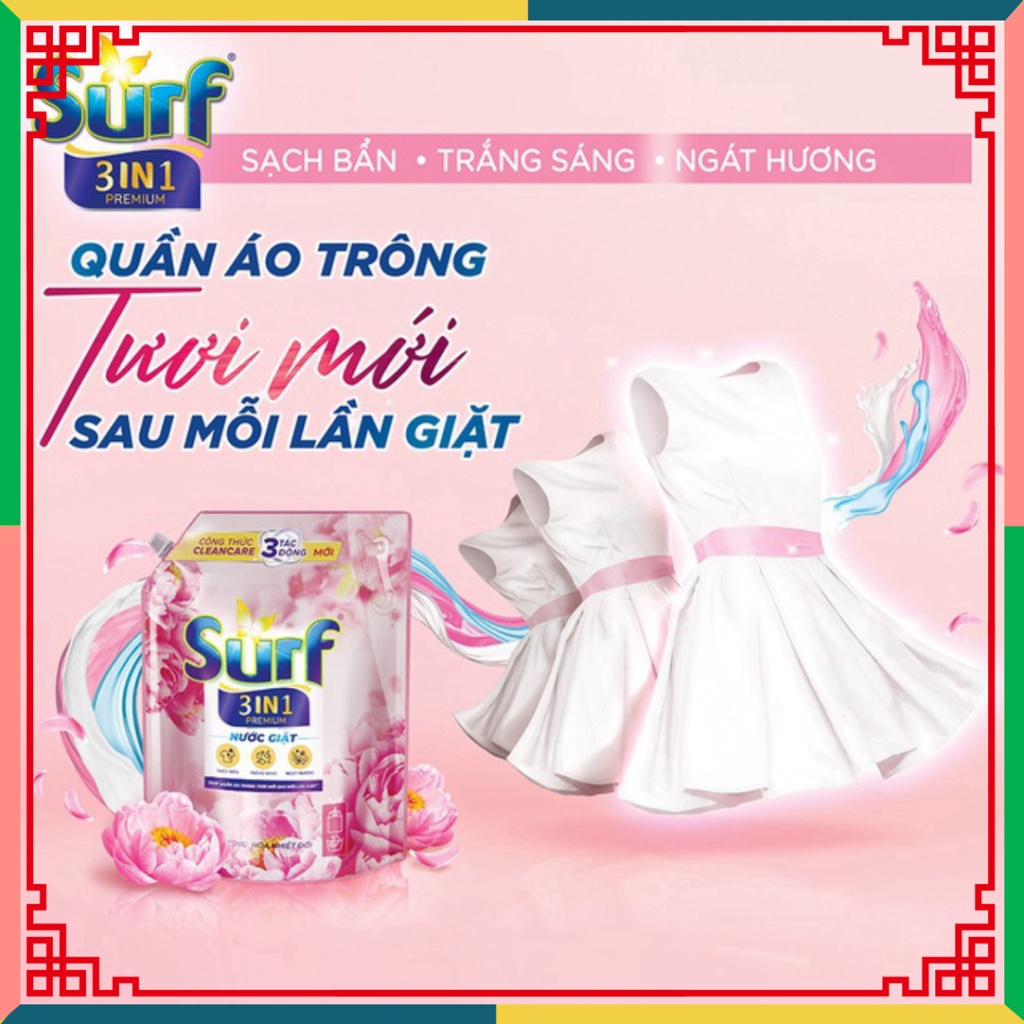 Nước giặt Surf túi 3.3kg/3.1L