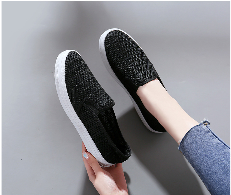 Giày Lười Lưới Thoáng Khí Mùa Hè