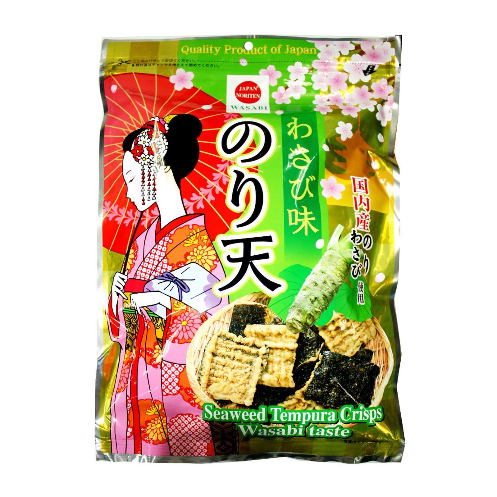 Yamaei Seaweed Tempura Crisp Wasabi Cracker Lazada Singapore