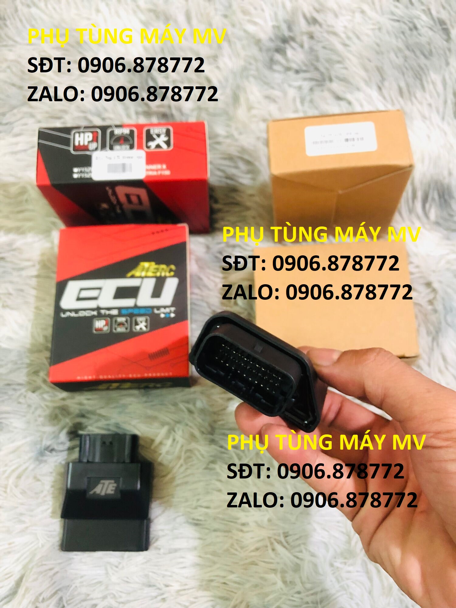 ECU ATE mở tua máy sẵn cho xe EX150/WINNER SONIC