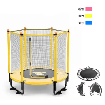 toddler trampoline with safety net