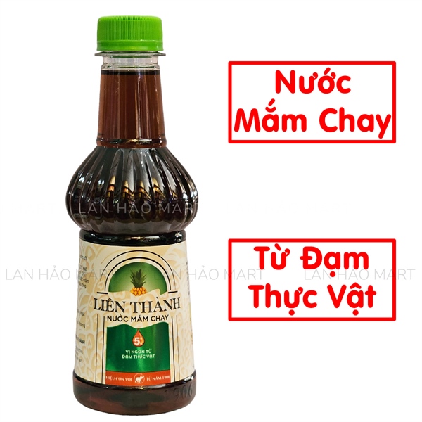 Nước mắm chay Liên Thành chai 300ml