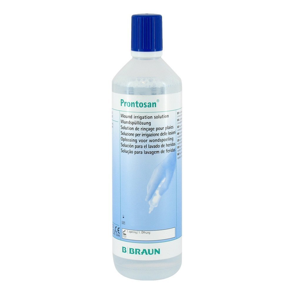 Dung dịch làm mềm và rửa vết loét Prontosan Solution Round (350ml)