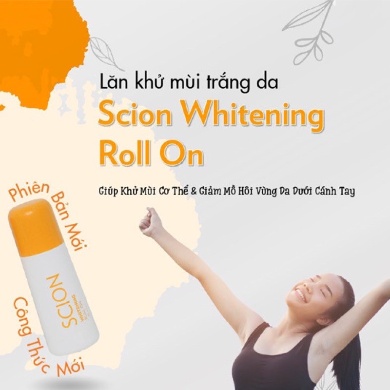 Lăn khử mùi scion pure white roll on nuskin 75ml