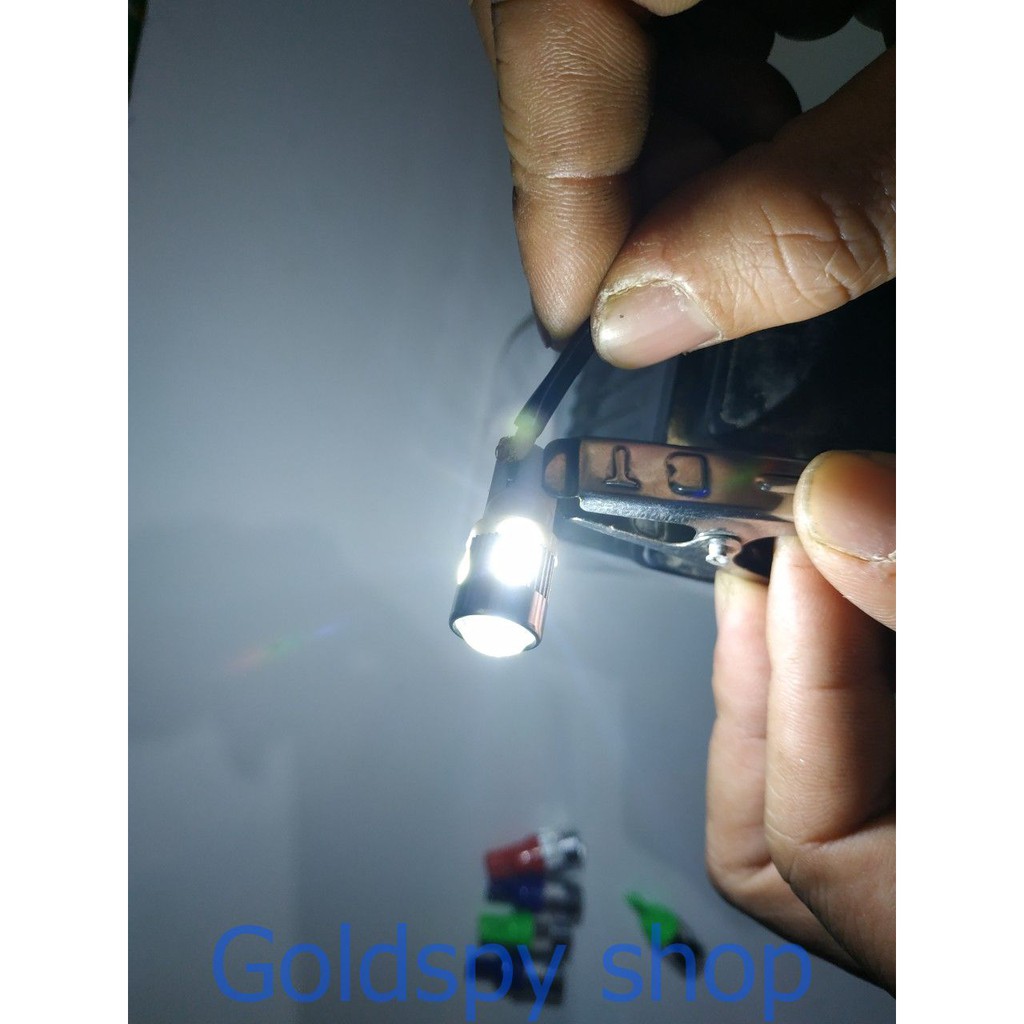 Đèn led xi nhan xe máy đề mi 6 tim led ( giá 1 chiếc)