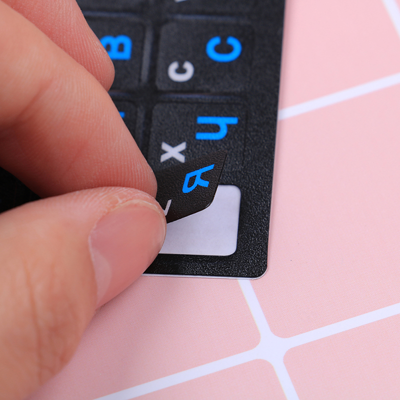 [North Bring] Russian standard keyboard layout sticker letters on replacement