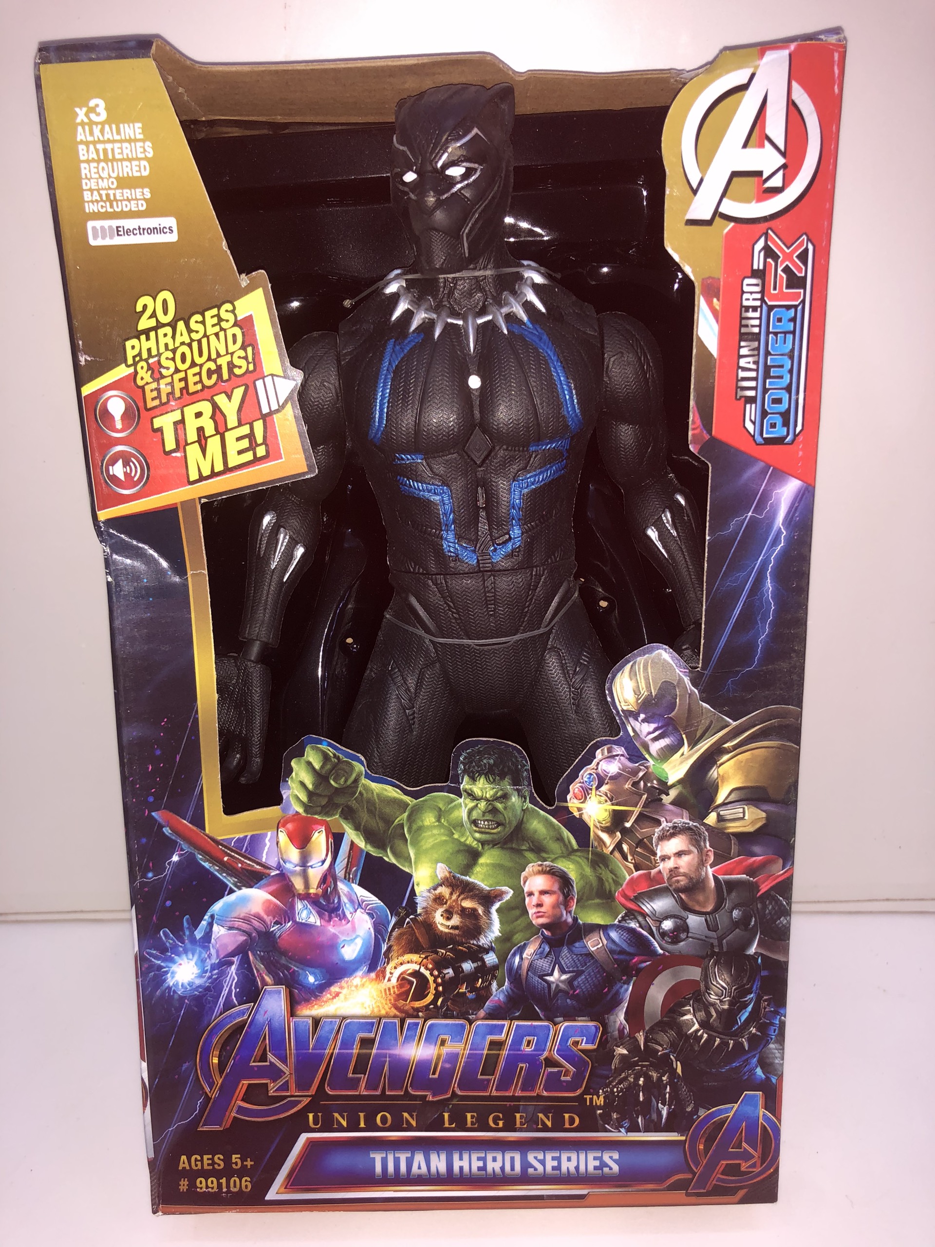 Siêu Nhân - Siêu anh hùng Adventure (Thor, Hulk, Iron Man, Spider Man, Thanos, Black Panther), 1 nhân vật
