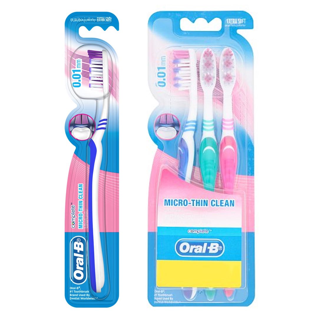 Bàn chải đánh răng Oral-B Micro-Thin Clean siêu mềm mảnh