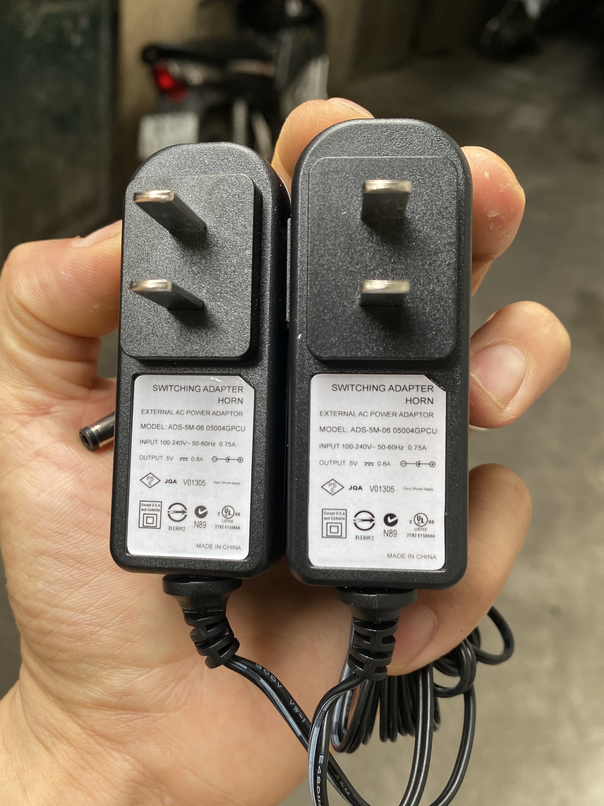 Cục nguồn máy chấm công 5V hàng chất lượng cao