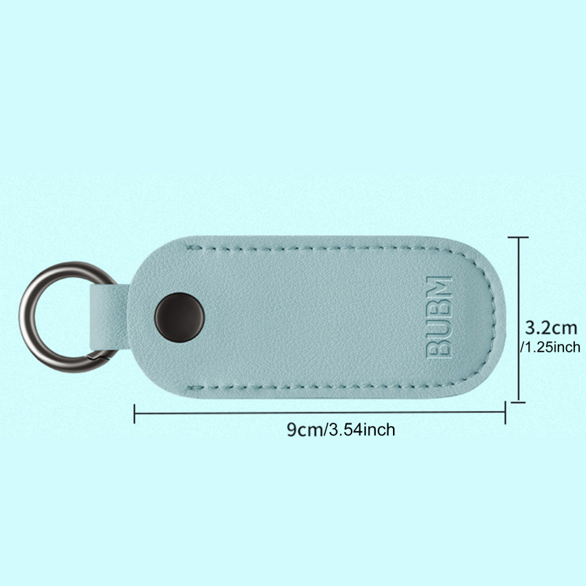 Leather U Disk Case Portable Pocket USB Flash Drive Storage Bags Protective Cover Key Ring Memory Card Stick Bag Waterproof
