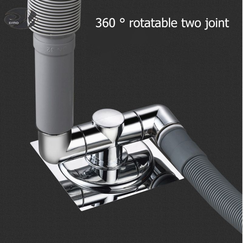 Horizontal and vertical universal washbasin sewer pipe surface, basin drainer, anti-odor drainage pipe, countertop, hand pool, leaking plug accessories