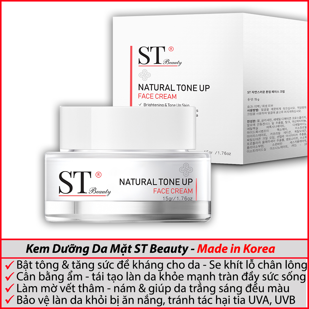 COMBO 3 Sữa rửa mặt + Serum ốc sên + Kem face ST BEAUTY
