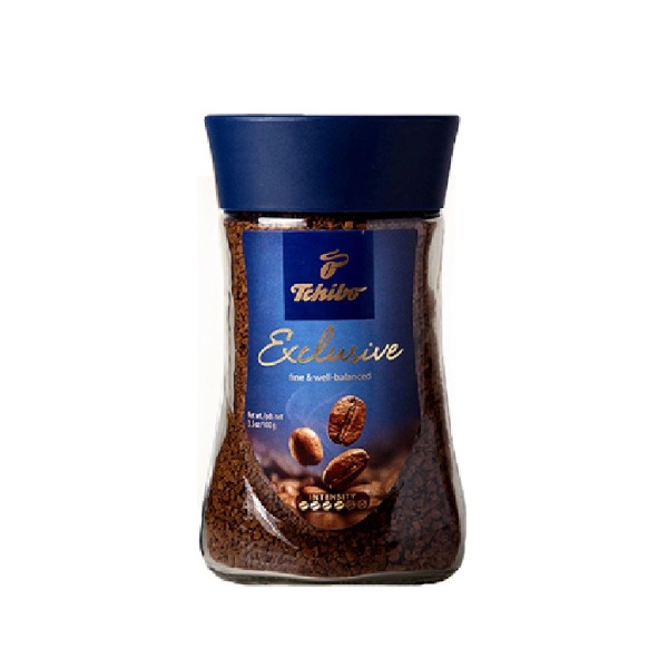 Cà phê hòa tan, exclusive fine & well balanced instant coffee, 3.5 oz - tchibo