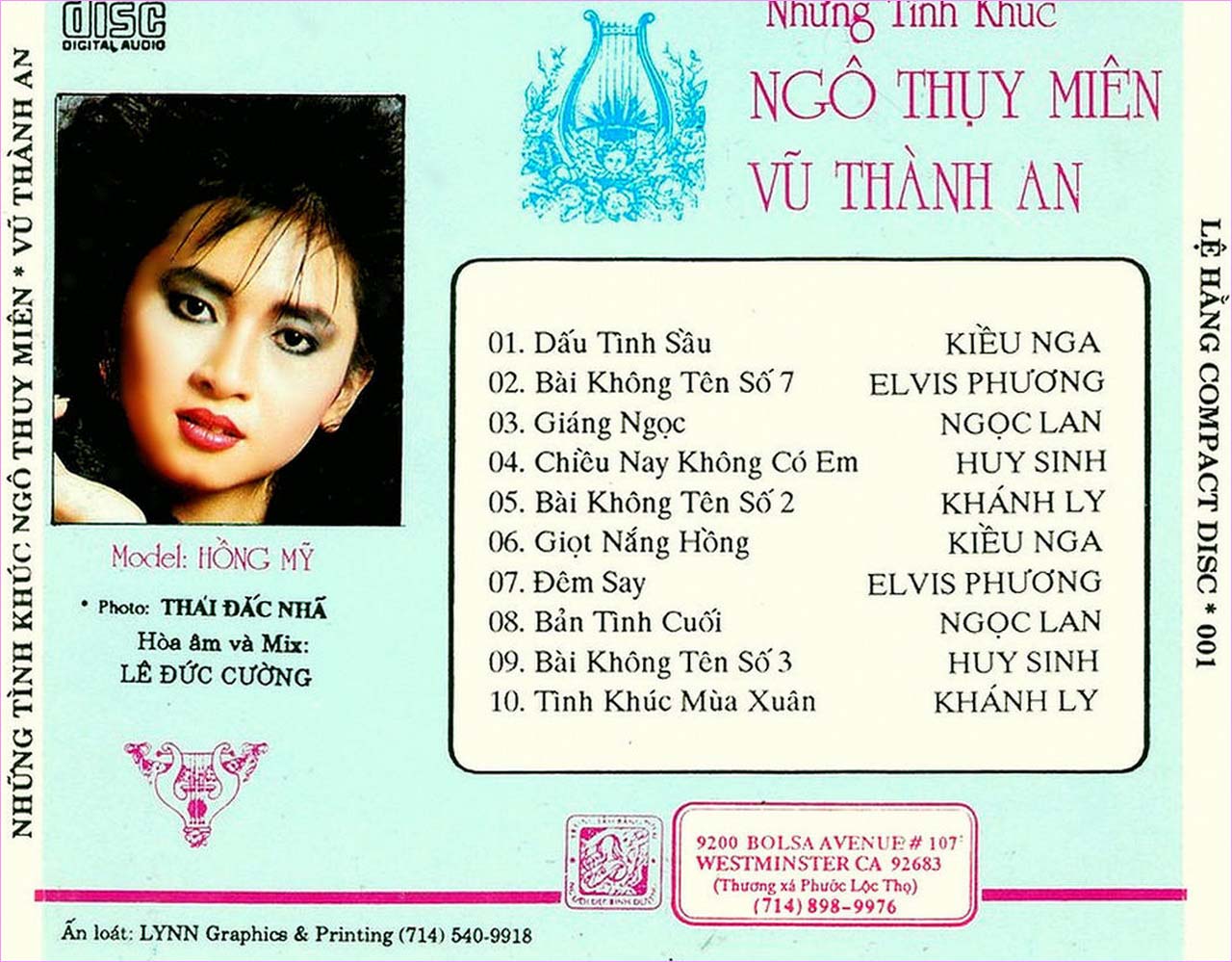 Bộ 8CD Tuyệt phẩm Ngô Thụy Miên