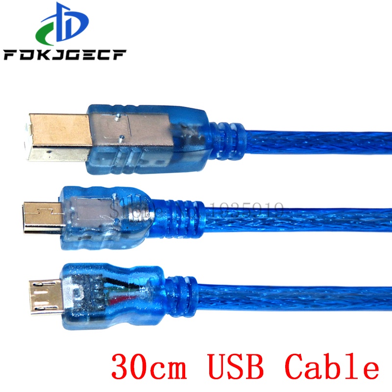 30cm USB Cable For Uno r3 For Nano/MEGA 2560/Leonardo/Pro micro