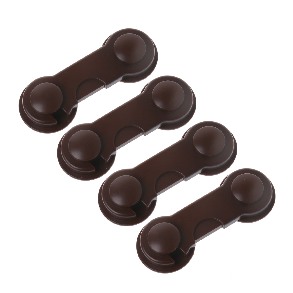 Child Safety Lock ABS Baby Drawer Lock Child Anti-opening Cabinet Door Refrigerator Lock Buckle Baby Anti-pinch Safety