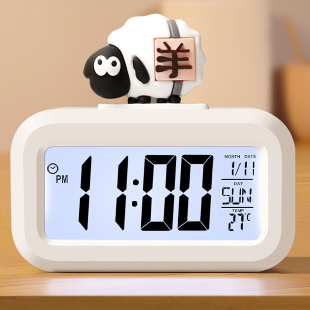 HIROCHAO LED Backlight For Studying Calendar Stopwatch Date Digital Table Cloc Countdown Timer Reminder Desktop Alarm Clock.