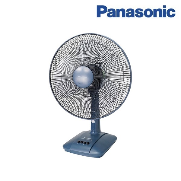 QUẠT BÀN PANASONIC F-400C ( 3 CẤP ĐỘ GIÓ - MÀU XANH & TRẮNG NGÀ )