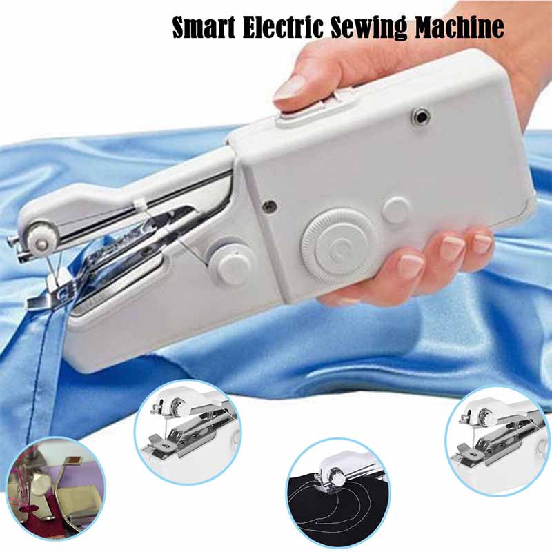 High Quality Mini Portable Handheld Sewing Machines Stitch Sew