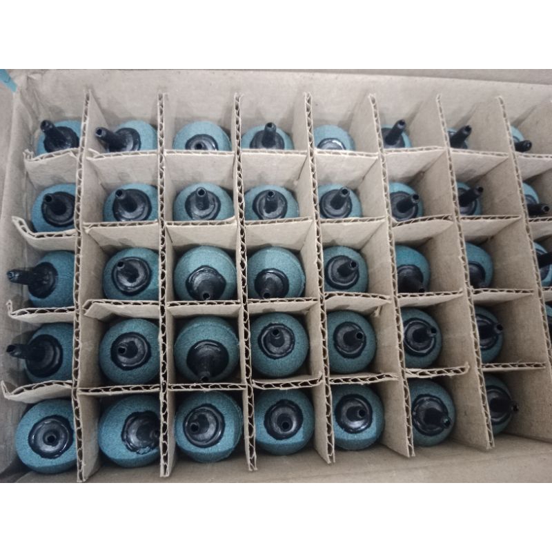 Batu Aerator Aerasi / Airstone Pemecah Gelembung Udara Airstone BULAT BAKSO 2,5CM