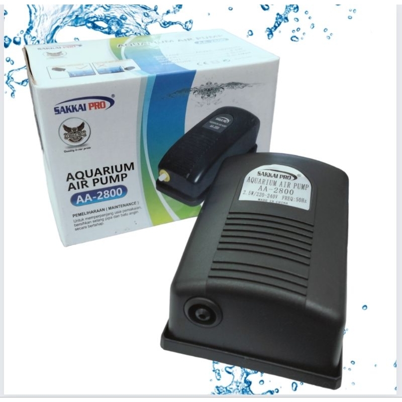 SAKKAI AA 2800 Airpump Aerator Pompa udara oksigen satu lubang