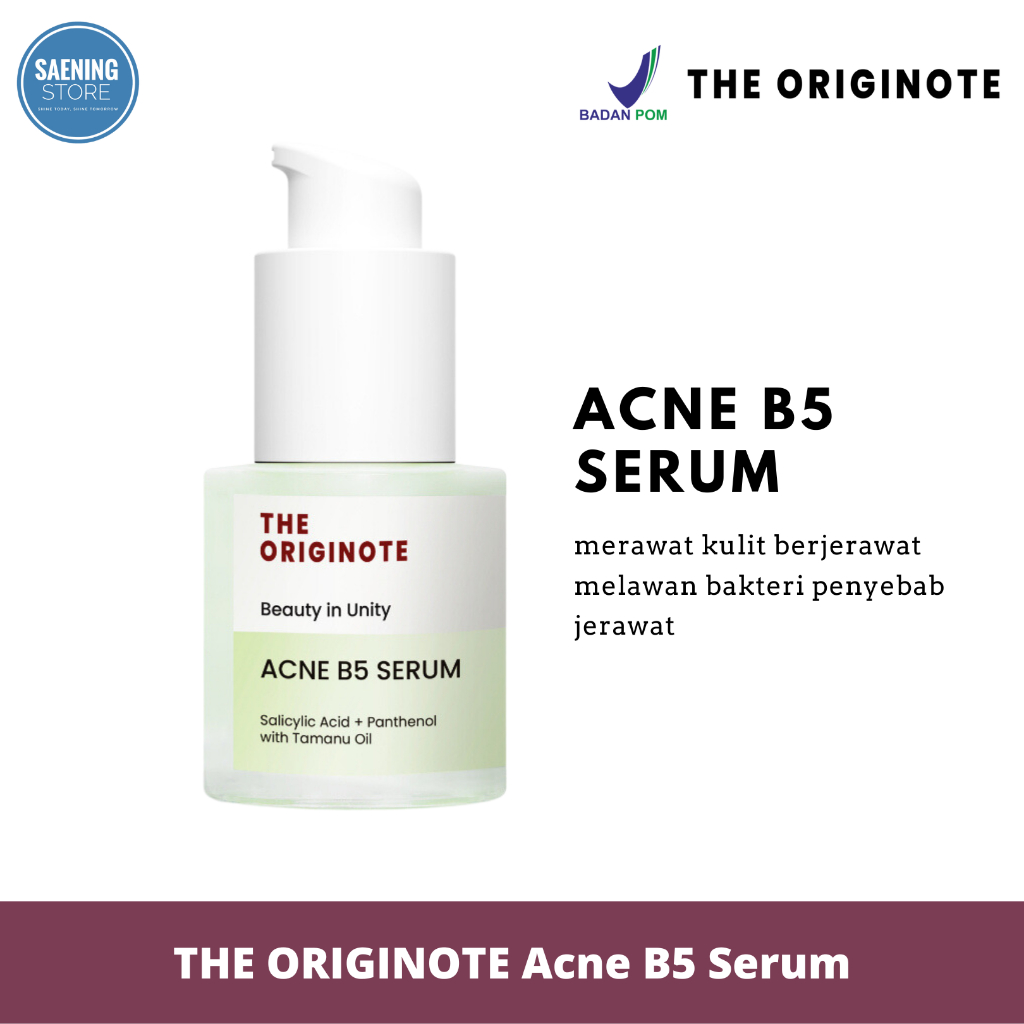 The Originote Acne B5 Serum - Serum Anti Acne Anti Inflamasi Untuk ...