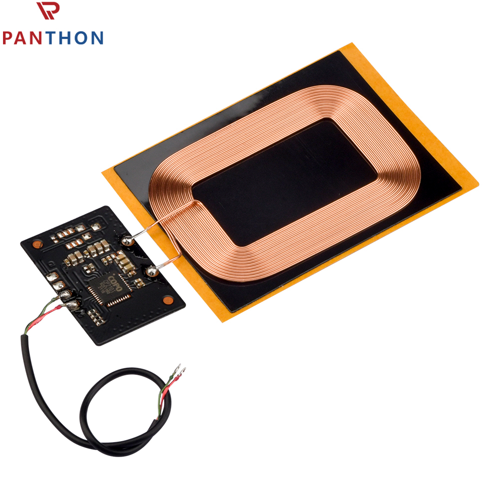 【💕Ready Stock🎉】PANTHON 5V 1.5A Wireless Charger Receiver Terminal Module PCBA Board Coil 7.5W