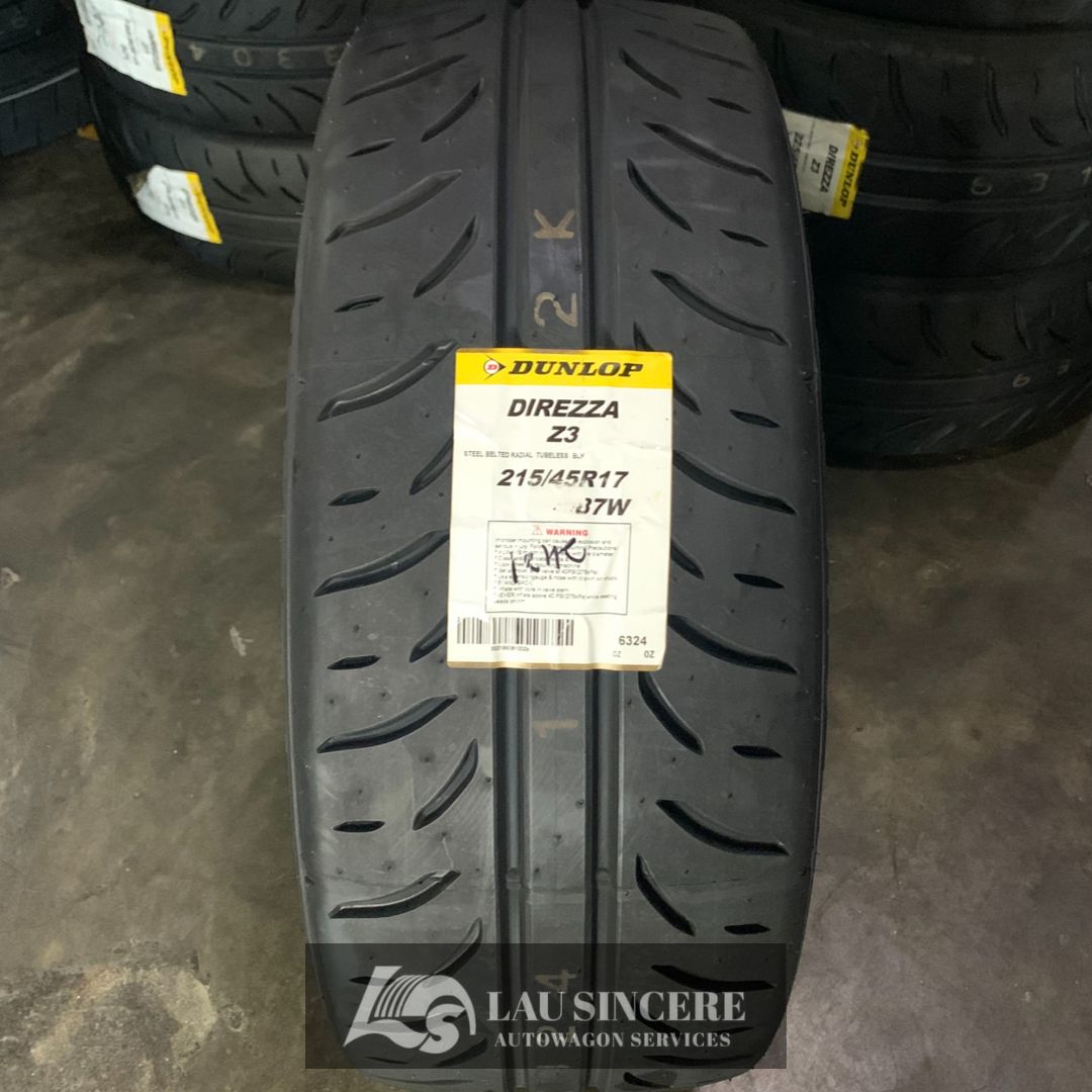 【人気ショップが最安値挑戦！】 DUNLOP Warranty Manufacturer Local Z3 DIREZZA R17 215/45 タイヤ・ホイール