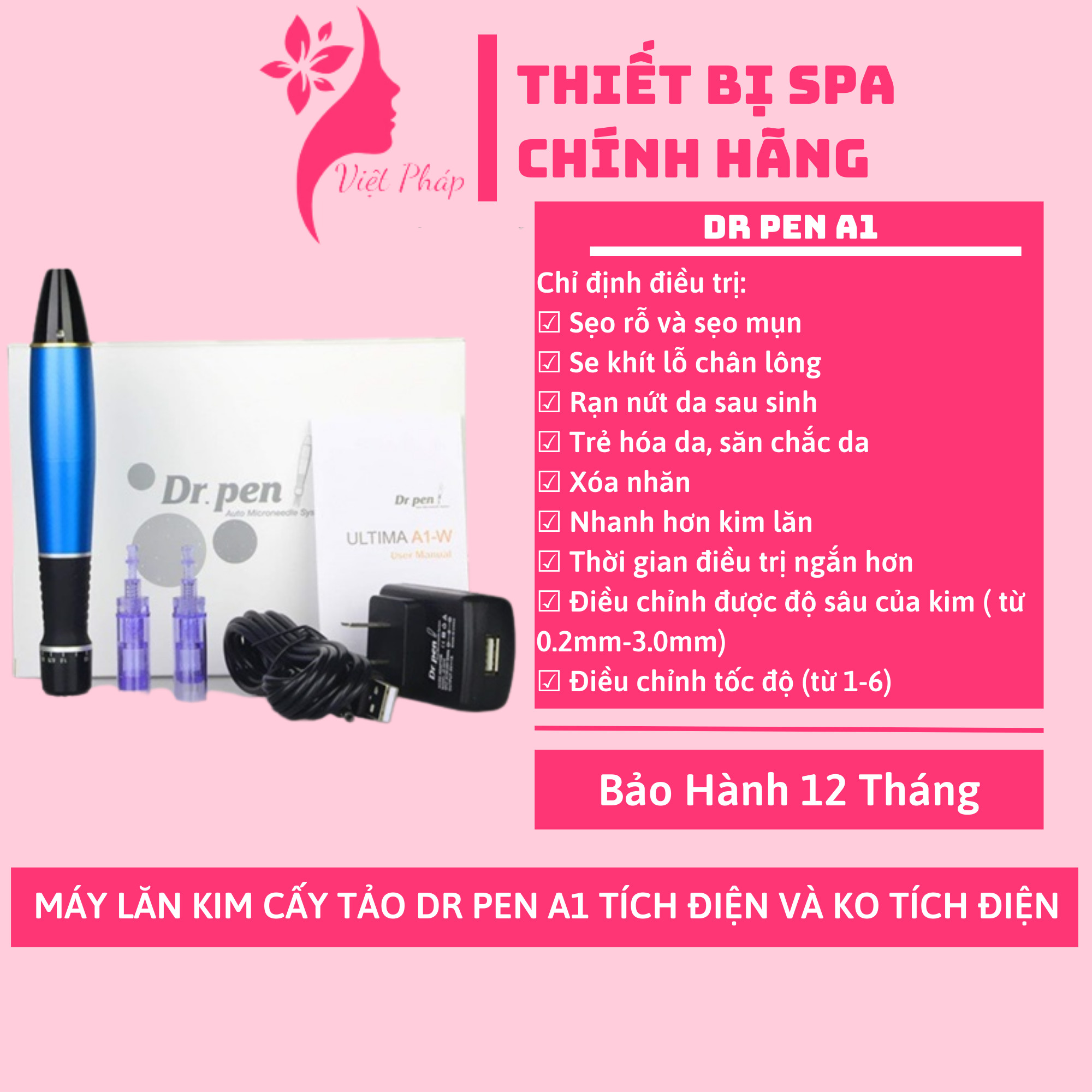 máy phi kim drpen cấy tảo cấy phấn cấy tinh chất
