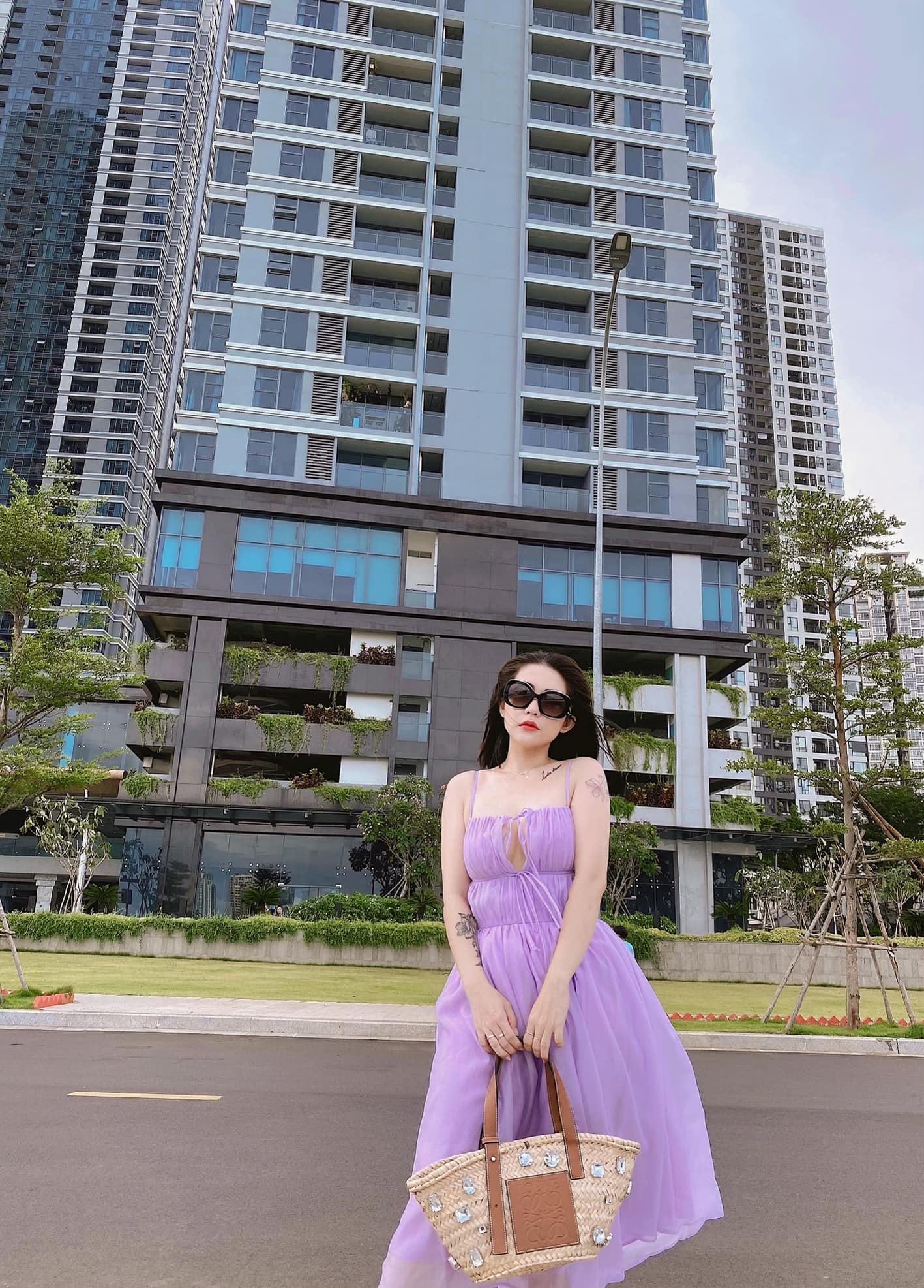 REN BY TEE - Đầm Maxi Hai Dây Cúp Ngực
