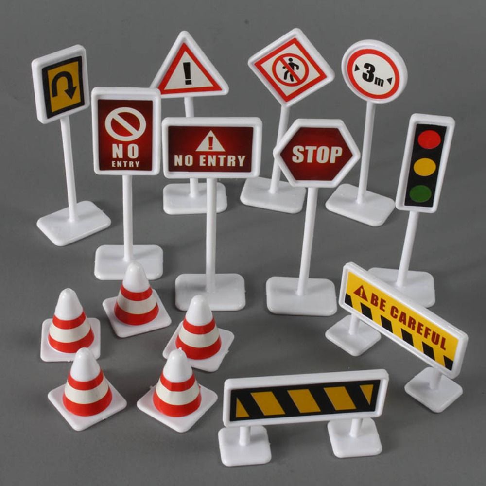 Traffic Signs Toy Set