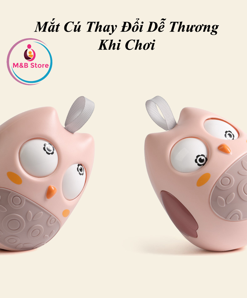 Lật Đật Cú Mèo Dễ Thương - BabyCare