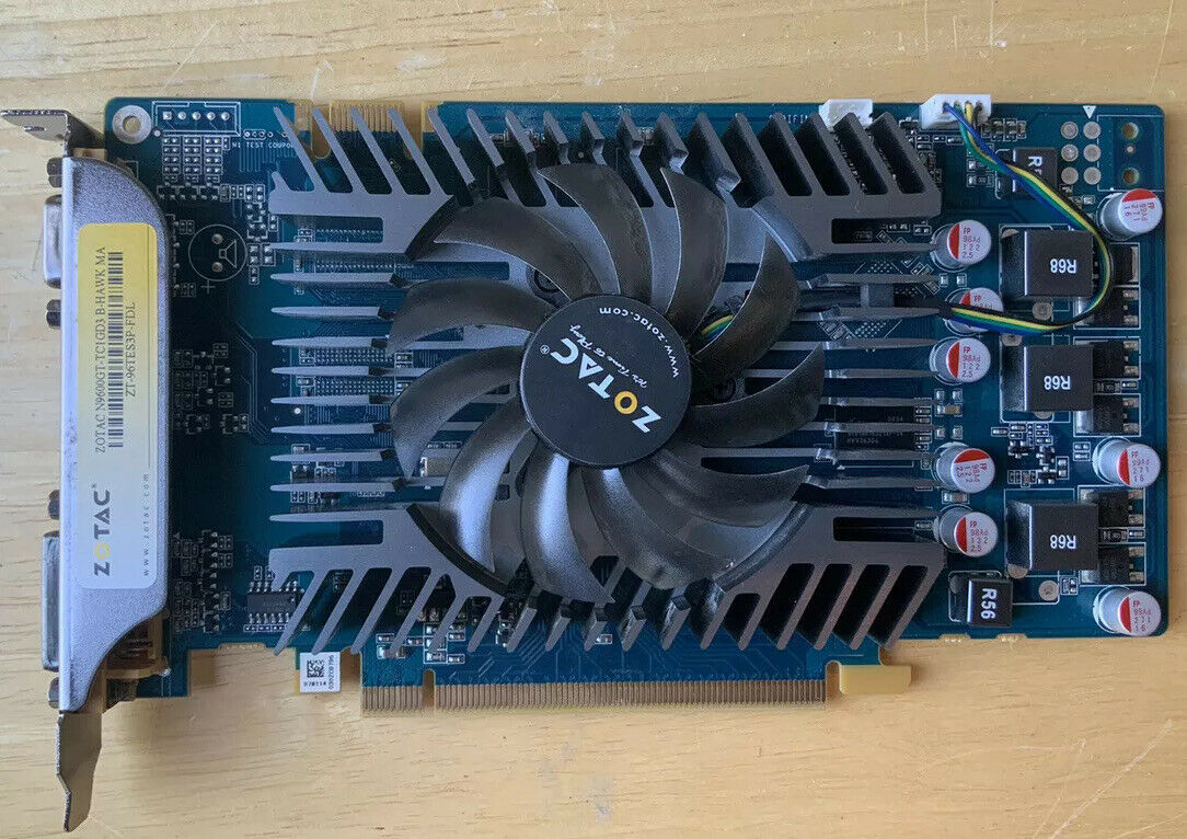 Card màn hình zotac 9600gt 512mb 256 bit
