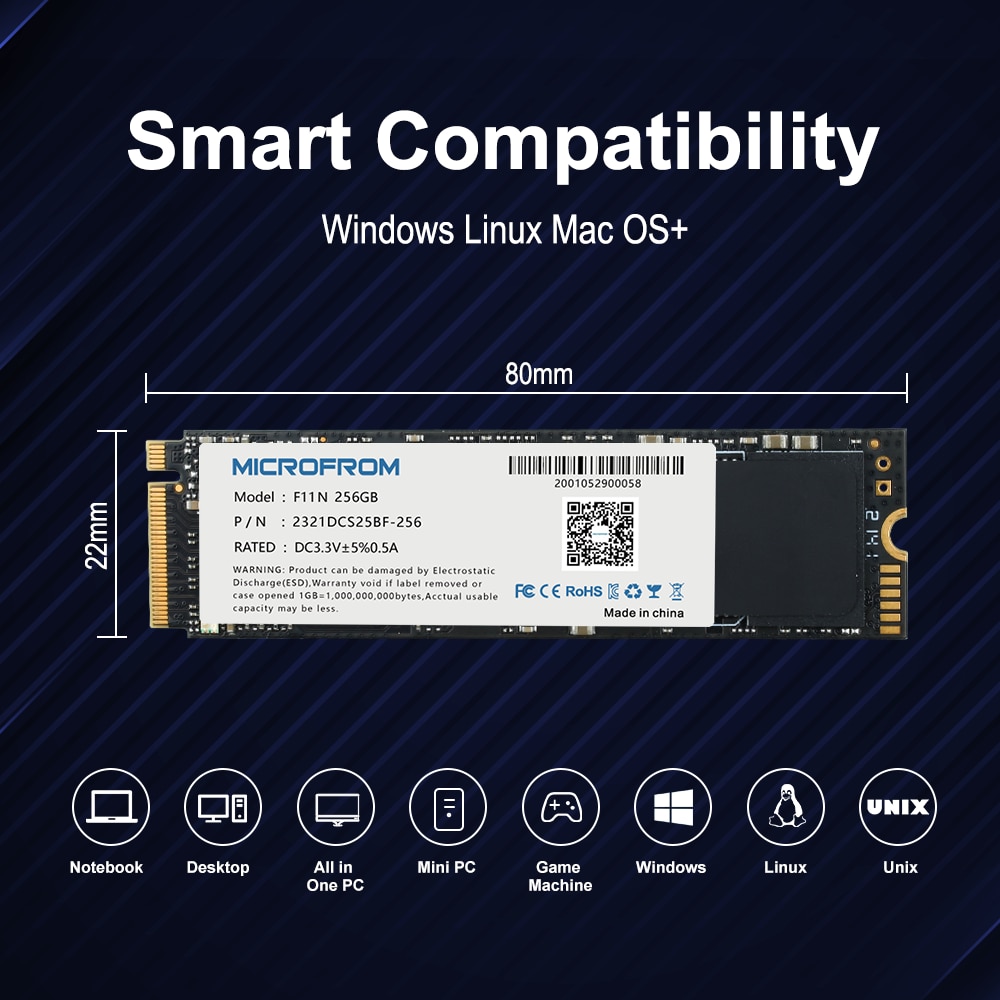 SSD NVME M2 1TB 512GB Drive Solid Hard 2280 NVME M.2 Pcie 3.0 Hard Disk Internal Solid State Drives For Laptop Desktop Harddisk