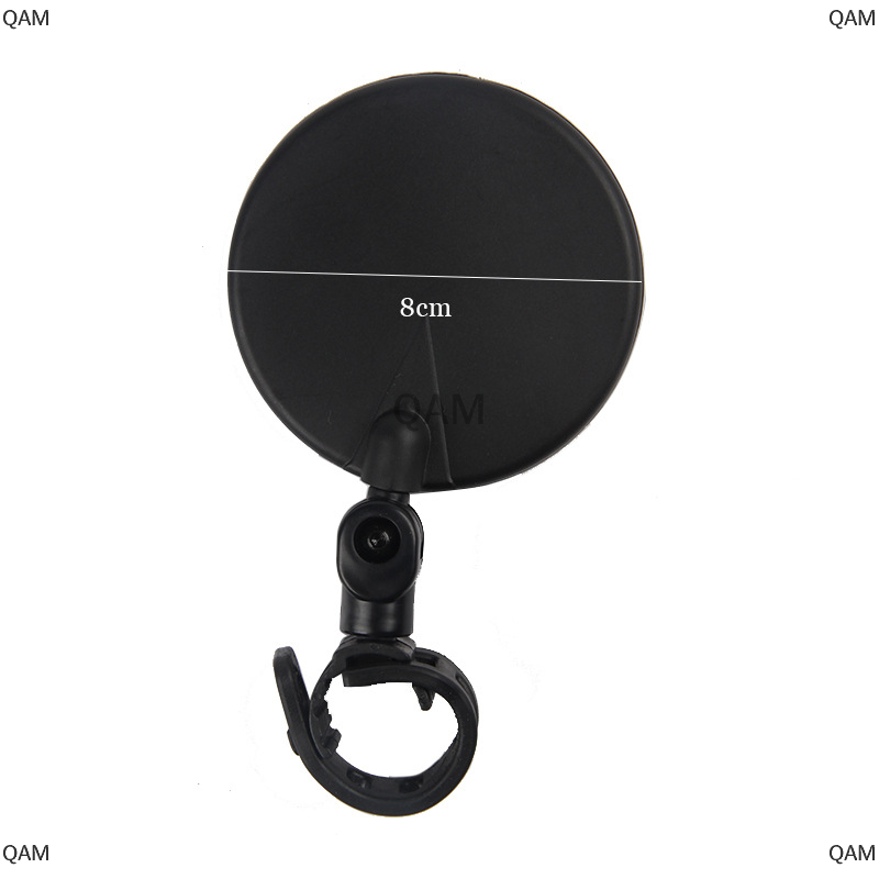 QAM Gương chiếu hậu xe đạp thông dụng gương chiếu hậu gắn ghi đông xe đạp góc rộng xoay điều chỉnh được Phụ Kiện cho xe đạp đường trường leo núi