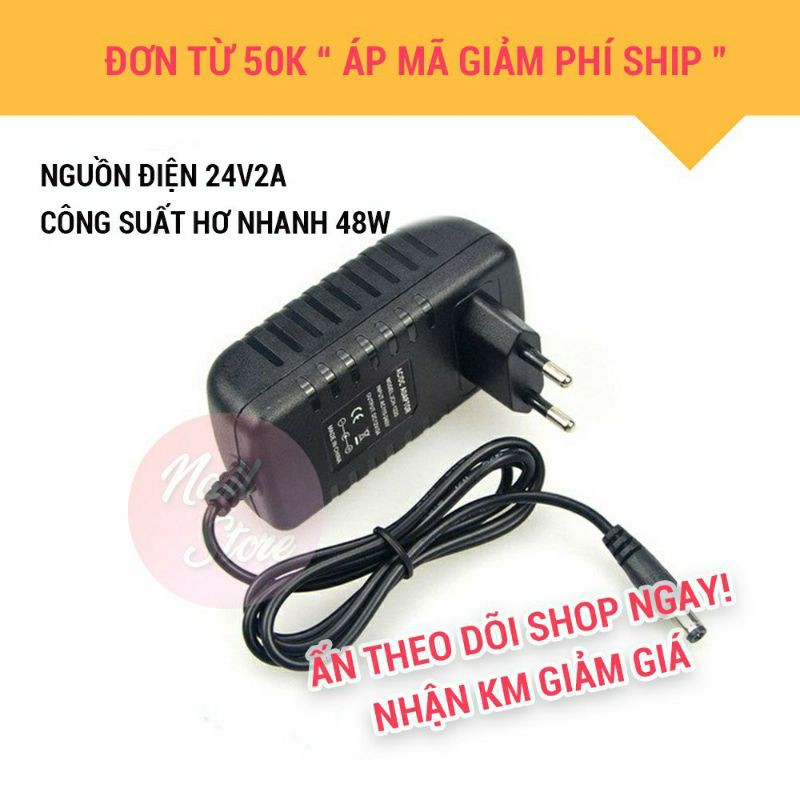 Dây Nguồn Máy Hơ Sun 5 Củ Sạc - sinailmi