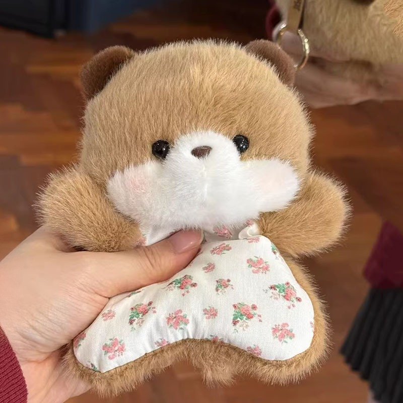 Boneca de Pelúcia Mãe e Bebê em Formato de Saco de Feijão - Almofada Macia e Calmante para Abraçar (Presente Aconchegante para Casa e Decoração de Quarto de Bebê)_voghion.com
