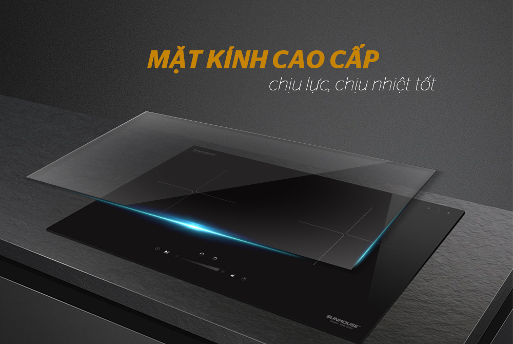 Bếp Từ Đôi Cao Cấp SUNHOUSE DI02