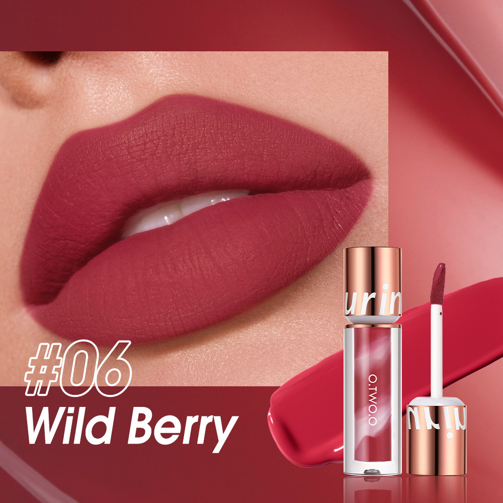 Matte Velvet Liquid Lipstick Waterproof Long Lasting Not Fade Non-stick Cup Lip Glaze