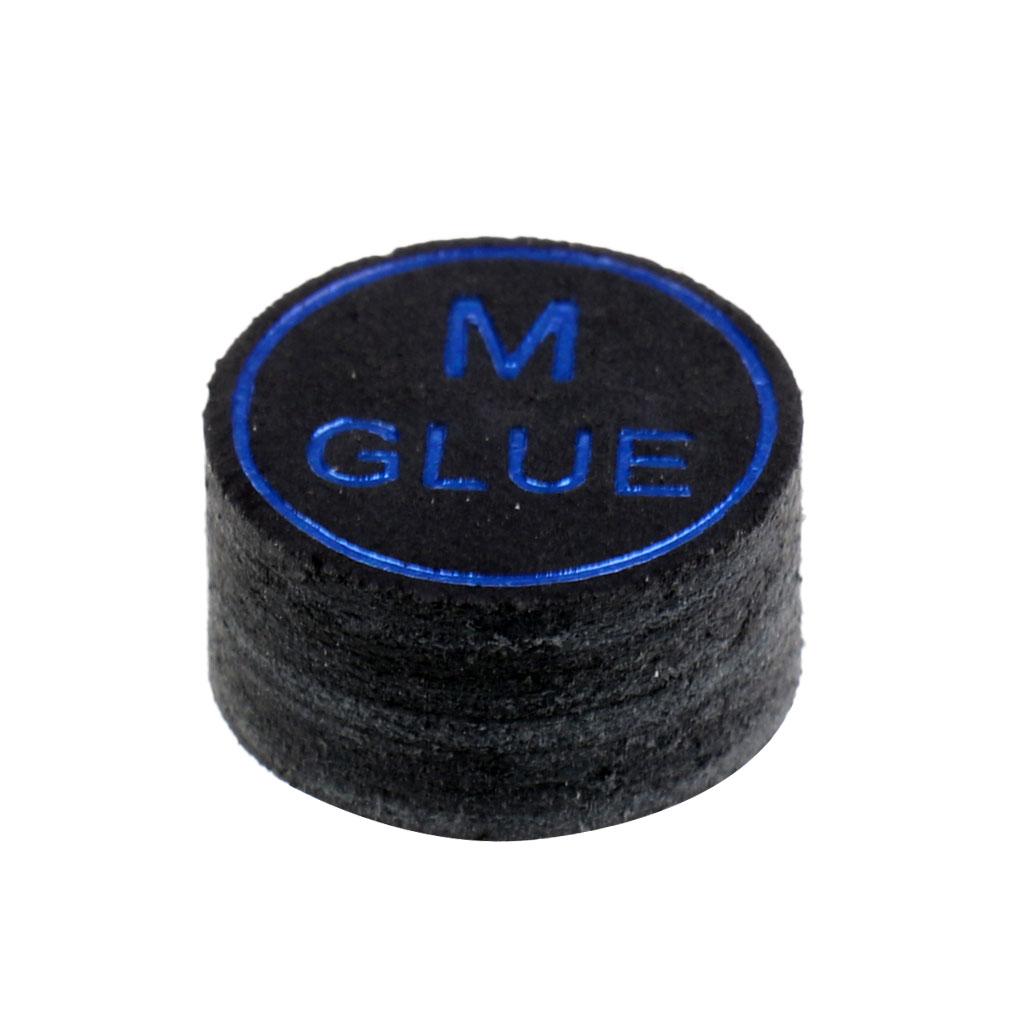 Perfeclan High Quality Pigskin Leather Billiard Pool Cue Tips Black 11