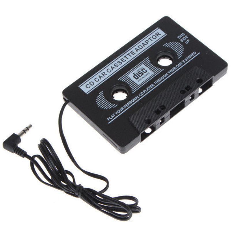 Car Cassette MP3 Player Tape Adapter 3.5mm Jack AUX Cable CD Audio Player Converter