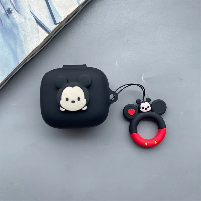 Tai nghe hoạt hình trường hợp cho JBL sống Pro + Tai nghe bluetooth trường hợp bảo vệ JBL sống Pro 2 vỏ mềm Silicone