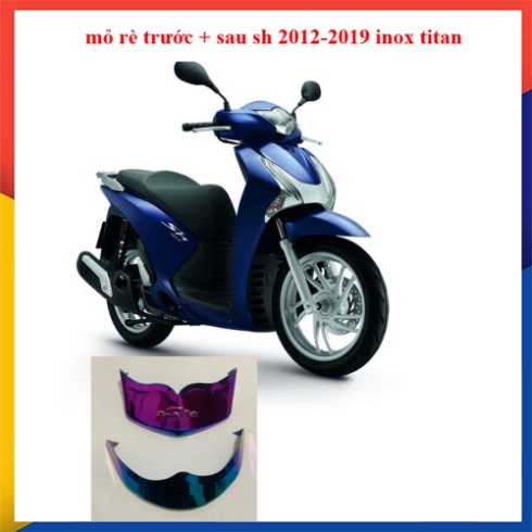 Bộ Ốp Dè Trước Sau cho SH 2012-2019 ( Giá 1 Cặp)