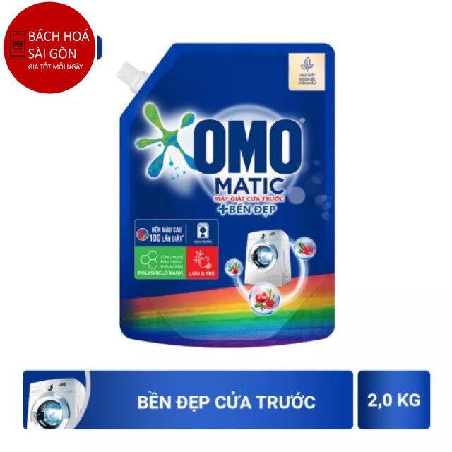 Túi nước giặt OMO Matic 2kg/2.2Kg