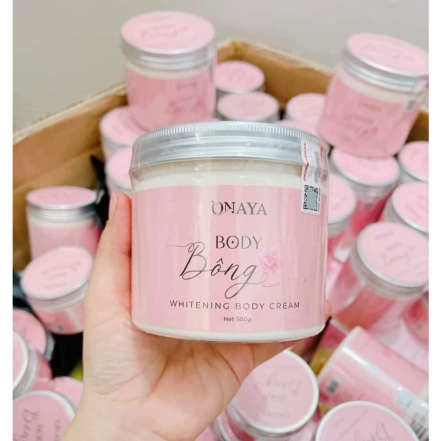 Kem body Bông trắng da dưỡng ẩm 250gr