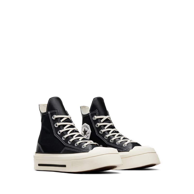 Giày Thể Thao Converse Chuck 70 De Luxe Squared Unisex - Black/Black/Egret