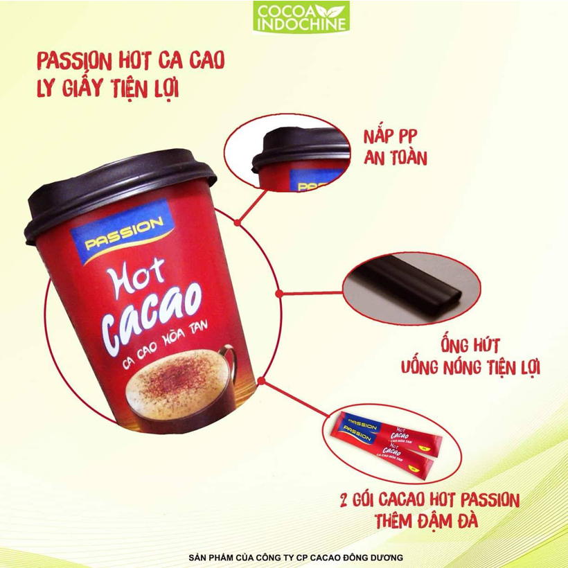 HCM Cacao sữa - 40 ly x 2 gói x 20g